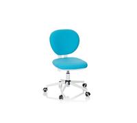 Chaise pour enfant / Chaise de bureau pour enfant KID VIVO Tissu Turquoise