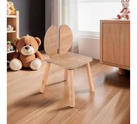 Chaise Pour Enfant Dossier Oreilles - Mael Chêne TU