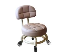 Chaise pour enfants en cuir synthétique robuste pour intérieur/extérieur, parfaite pour garçons et filles - Meuble marron élégant pour salles de jeux et arrière-cours