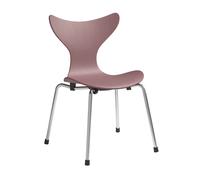 Fritz Hansen Lilje Chaise Enfant Chrome/630 Wild Rose