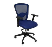 Chaise Pozuelo Dossier En Maille Bleue Siège 3d Bleu Bleu