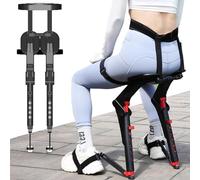 Chaise réglable invisible - Siège d'exosquelette portable pour un soutien debout, soulagement ergonomique pendant de longues heures, supporte jusqu'à 150 kg