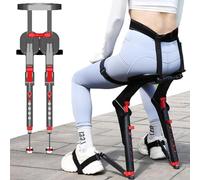 Chaise réglable invisible - Siège d'exosquelette portable pour un soutien debout, soulagement ergonomique pendant de longues heures, supporte jusqu'à 150 kg