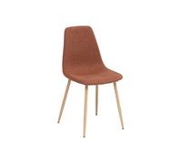Chaise Roka En Velours Ambre - Atmosphera