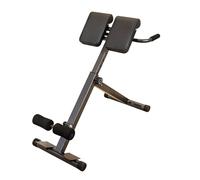 Chaise romaine multifonctionnelle, banc d'hypertension, machine d'extension réglable, équipement de musculation for fessiers, ischio-jambiers et abdominaux, salle de sport à domicile