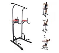 Mobiclinic® fitness, Chaise romaine musculation, Power tower dip station, Multifit, Hauteur et dossier réglables, Tour de, Robuste, Sport maison, Traction, Pull up