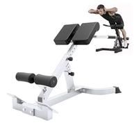 Chaise romaine pliable pour entraînement complet du corps, support dorsal réglable et renforcement des jambes avec capacité de 150 kg, idéal pour la maison, la gym, l'entraînement de fitness
