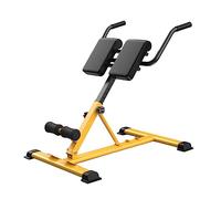 Chaise romaine pliable pour salle de sport à domicile - Banc d'extension de dossier robuste pour le bas du dos, les flancs et les abdominaux - Capacité de charge de 150 kg