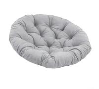 Chaise ronde légère à suspendre avec intérieur en polyester et coton PP doux, chaise à bascule pour plusieurs zones de détente (C)