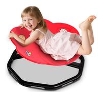 Chaise rotative patte de chat rouge