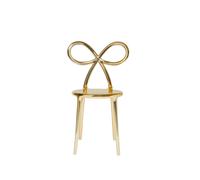 Chaise ruban QEEBOO avec finition métallique