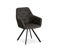 Chaise Salle Manger Anthracite Design Moderne