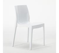 Chaise salle à Manger cuisine empilable en polypropylène Ice Grand Soleil