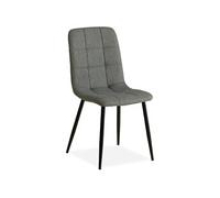 Chaise Salle Manger Gris Chin Design Moderne