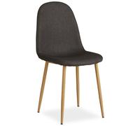 Chaise Salle Manger Anthracite Design Moderne