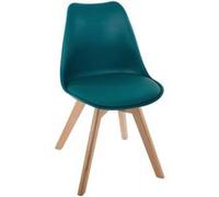 Chaise Diner Polypropylène Bleue Canard Baya Atmosphera