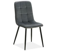 Chaise Salle Manger Gris Design Moderne