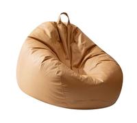 Chaise Salon de Sac de Haricot, Particules EPP Qui Remplissent Une Chaise de Sac de Haricot Pratiques Polyvalenable Portable pour Le Balcon (Jaune Gingembre)