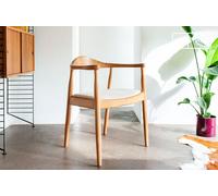 Chaise scandinave orme massif clair Johannes