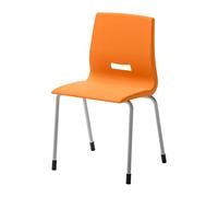 Chaise scolaire Octave Taille 5 - primaire CE2 / CM1 - Orange