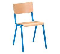 Chaise scolaire SYLLAB Taille 6 - CM2/ Collège /Lycée bleu