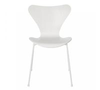 Chaise Serie 7™ frêne teinte monochrome powder coated steel base