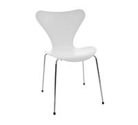 Chaise Série 7™ laqué chromed steel base