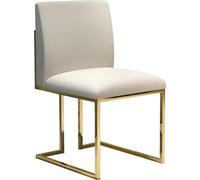 Chaise Set Assise Rembourrée Swing Salle à manger Chaises Appui Textile Moderne Luxe Meuble Nouveau