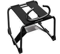 Chaise Sexuelle Pliable pour Couples, Chaise de Position Rebondissante et Légère avec Poignées, Mobilier Intime Économie d’Effort avec Support pour Godemiché, Jouet BDSM Portable pour Adultes