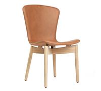 Chaise Shell chêne laqué mat legs oak matt lacquered