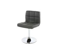 Chaise simili-cuir 78 cm gris