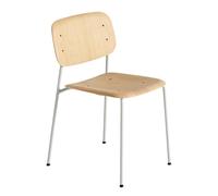 Chaise Soft Edge 40 grey powder coated steel frame