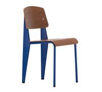 Vitra Chaise Standard noyer pigmenté noir LxHxP 42x82x49cm