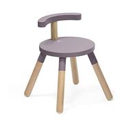 Chaise Stokke MuTable, Lila - Version 2023 - Hauteur d'assise réglable et dossier amovible - Fabriquée en bois de hêtre - Pour les enfants de 1,5 à 8 ans
