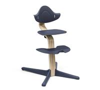 Chaise Stokke Nomi, Bleu Marine - Le siège qui encourage l’assise active - Réglage facile sans outils - Comprend un repose-pieds stable et des roues anti-basculement - Supporte jusqu’à 150 kg