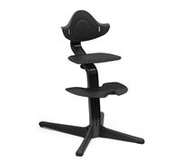 Chaise Stokke Nomi, Noir - Le siège qui encourage l’assise active - Réglage facile sans outils - Comprend un repose-pieds stable et des roues anti-basculement - Supporte jusqu’à 150 kg
