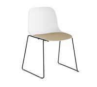 Chaise structure luge noir Seela S310 WxHxD 54x79x53cm