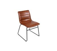 - Chaise industrielle Brooklyn - Marron - Brooklyn