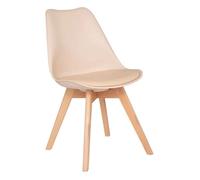 univers decor - Lot De 2 chaises Style scandinave Baya Atmosphera Beige