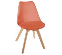 Chaise style scandinave Baya Atmosphera - Terracotta