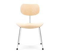 Chaise support chromé SE 68 Eiermann LxWxH 42x47x79cm