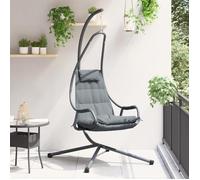 Chaise Suspendue - Anthracite - Acier - Confortable - Réglable - Design Moderne