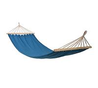 Chaise Suspendue Hamac en Toile pour Jardin Bleu