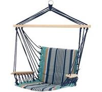 Chaise suspendue siège fauteuil suspendu hamac relaxation multicolore 120 kg multicolore G