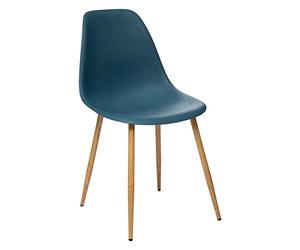 Chaise Taho Bleue - Atmosphera créateur d'intérieur