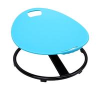 Chaise Tournante pour Enfants avec Poignées de sécurité pour Le Développement de L'équilibre et Le Jeu Créatif pour Les 3 à 10 Ans, Acier et PP, 15,75 X 17,72 Pouces