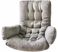 Chaise œuf d'intérieur suspendue - Balançoire en osier amovible et lavable avec base antidérapante pour une relaxation confortable dans n'importe quel environnement