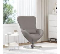 Chaise Ouf en Tissu Taupe