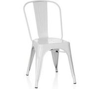 Chaise VANTAGGIO BRUSH blanc mat hjh OFFICE Blanc G