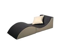 Velinda Canapé Pliant Confortable et Relaxant 3 en 1 Pouf Table
